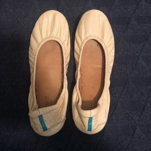 Tieks Nude Patent Ballet Flats